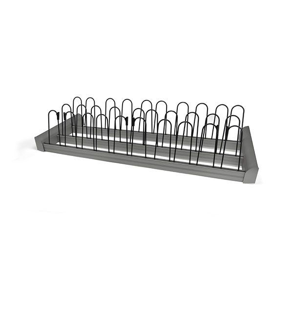 Graphite Color Option For Shoe Organizer