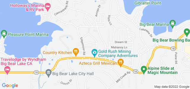 Map of business location