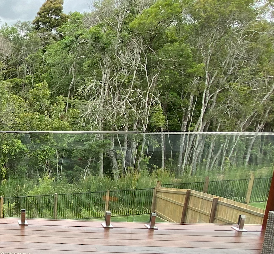 Pool Glass Fencing Installation— Suncoast Shower & Security Screens in Marcoola, QLD