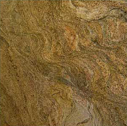 Close-up of a brown and tan textured surface with swirling, marbled patterns.
