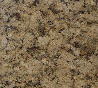 Close-up of tan and brown speckled granite surface