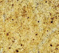 Close-up of a speckled beige stone or textured surface