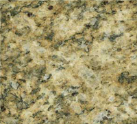 Speckled beige and black granite countertop surface texture
