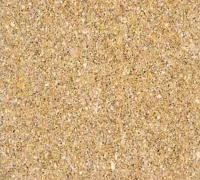 Close-up of tan and beige textured sand or grains filling the frame