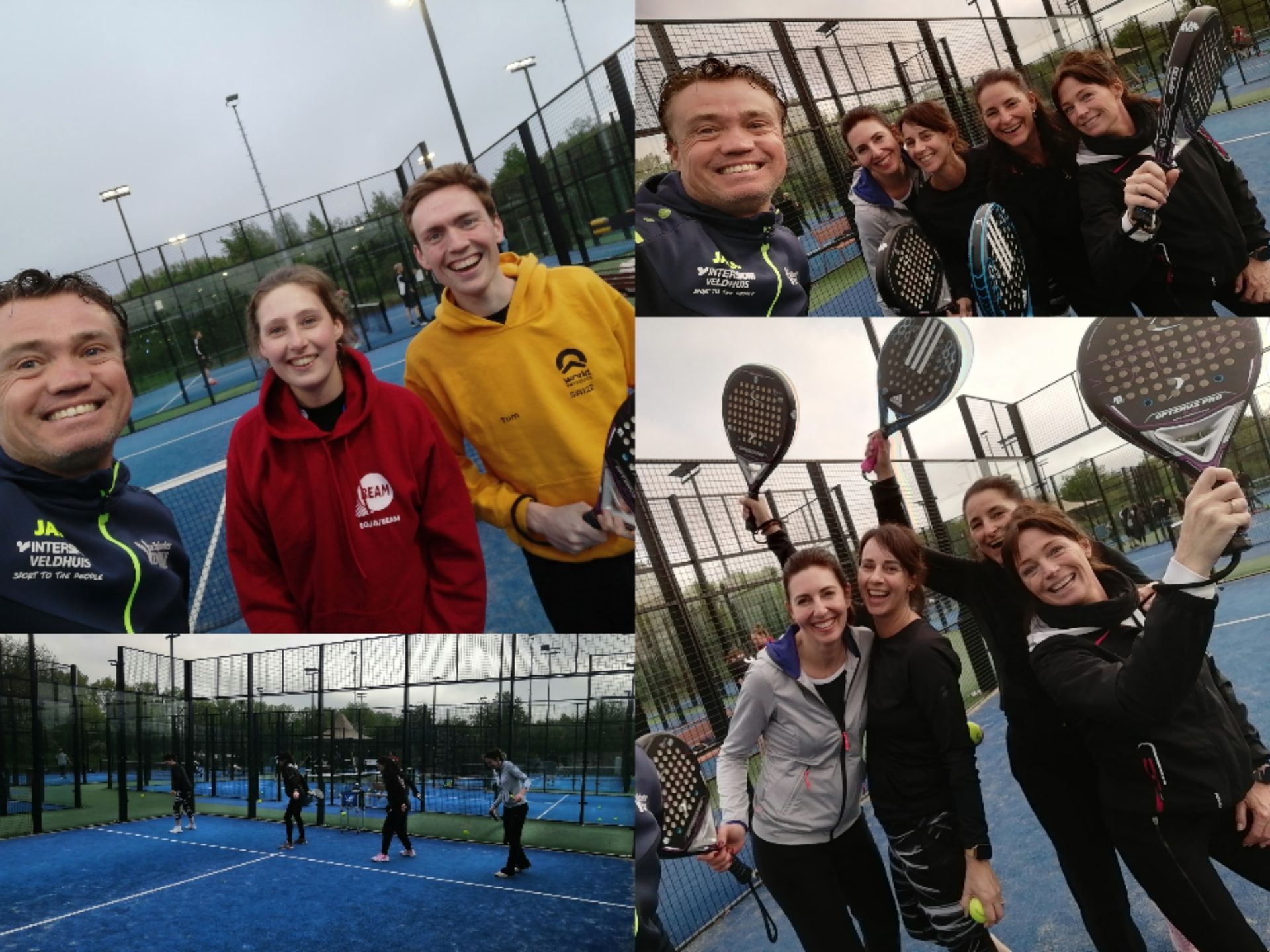 Padelles , padel training, Padel clinic