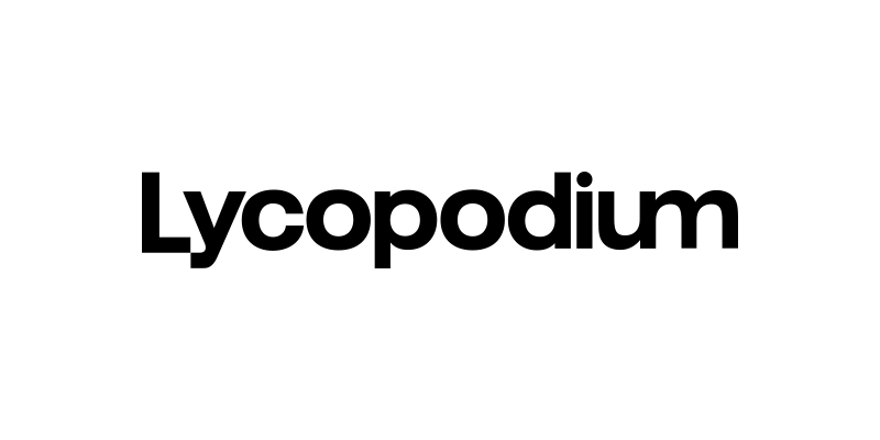 Black text “Lycopodium” on a white background