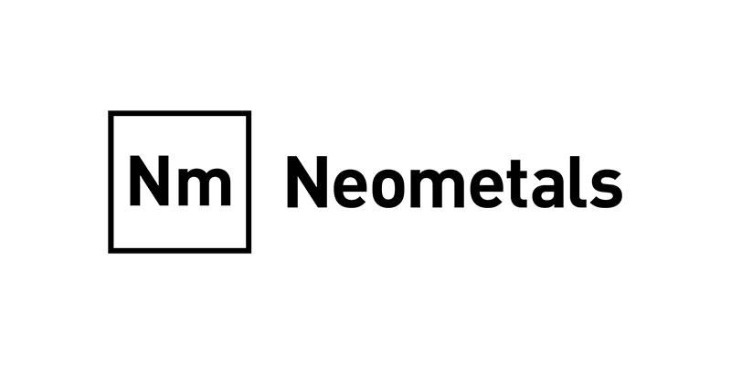 Neometals logo with “Nm” in a square beside the word “Neometals”