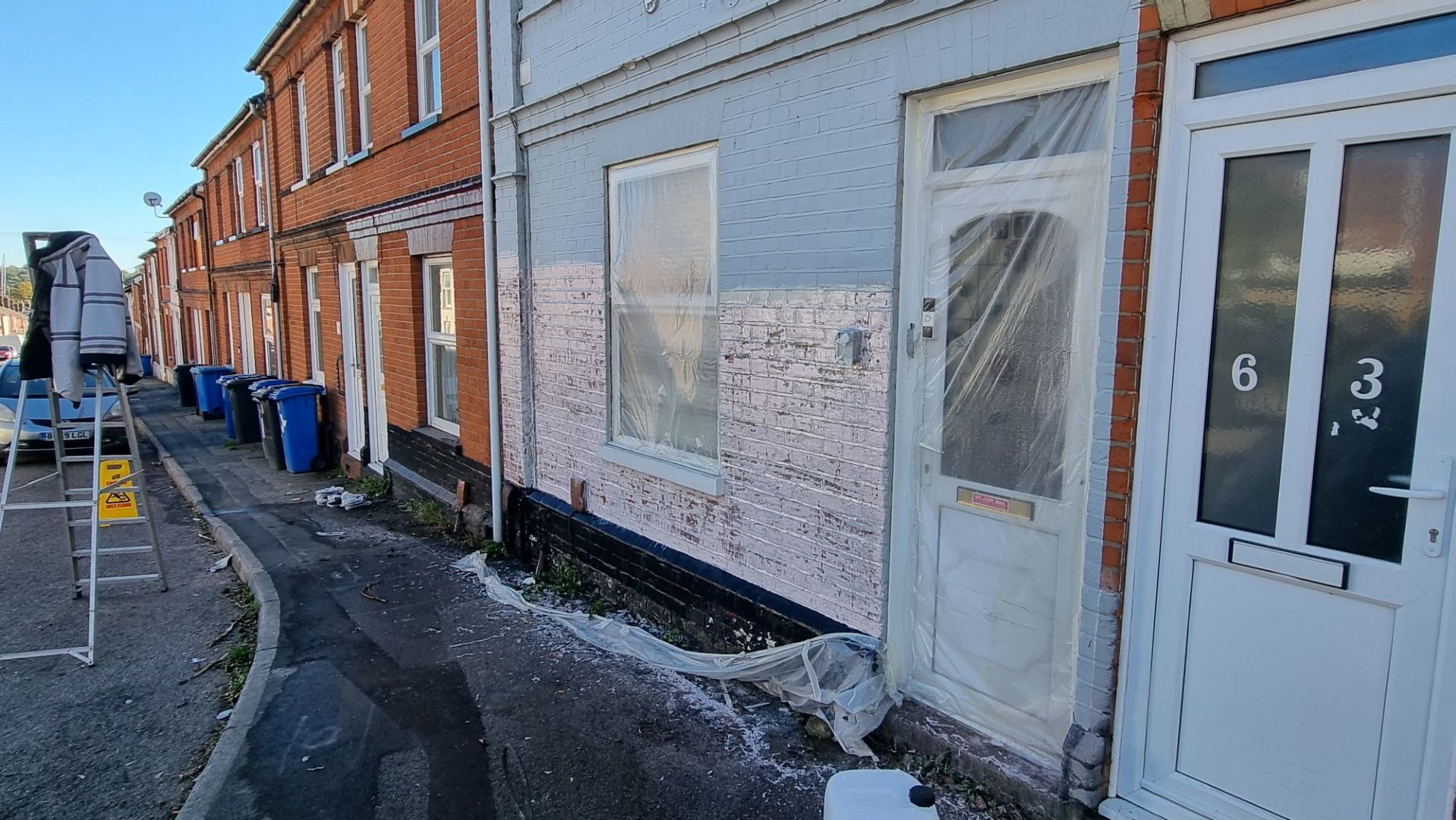 mid paint removal from mid terrace brick