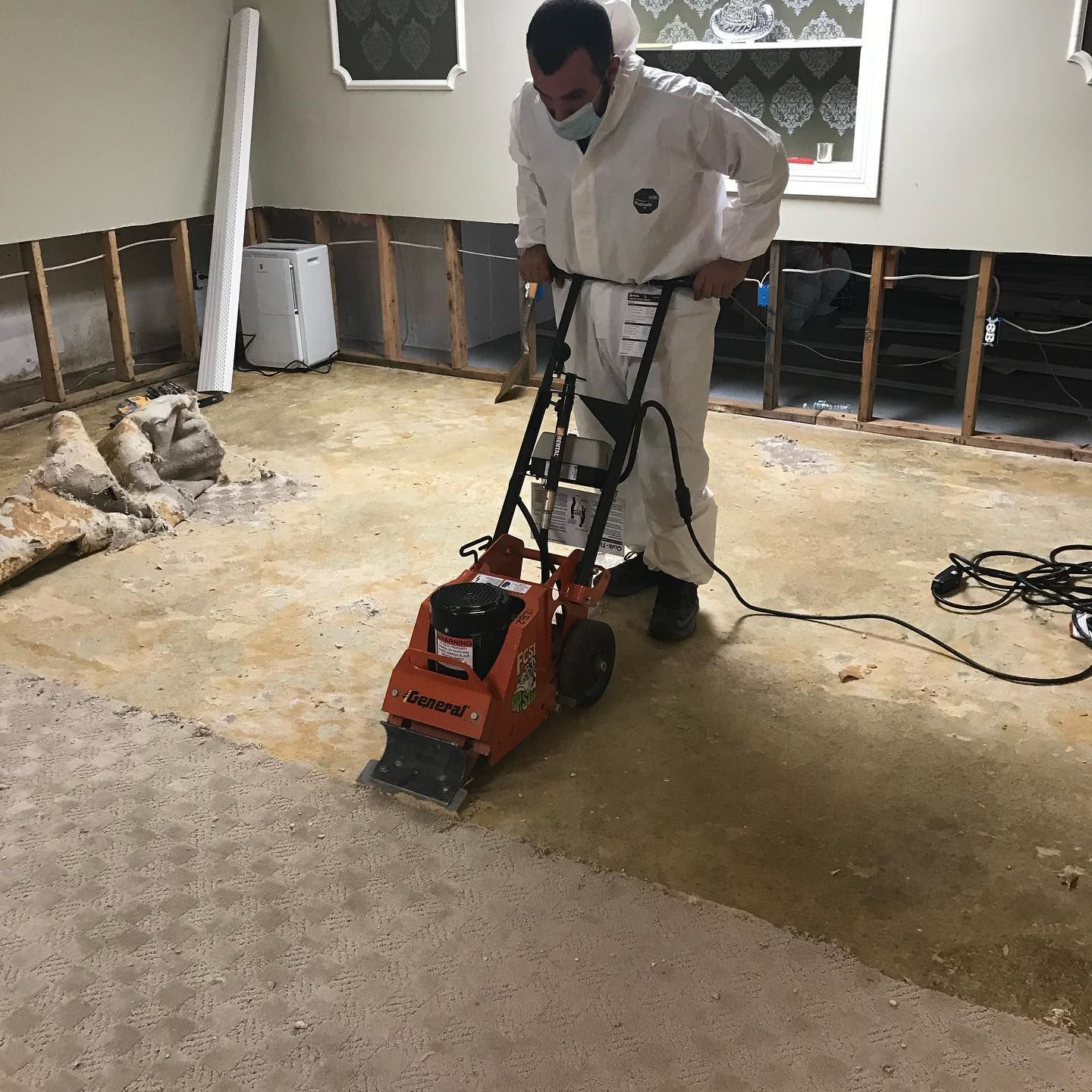 Sewage cleanup services on Long Island by K.O.S. Restoration 