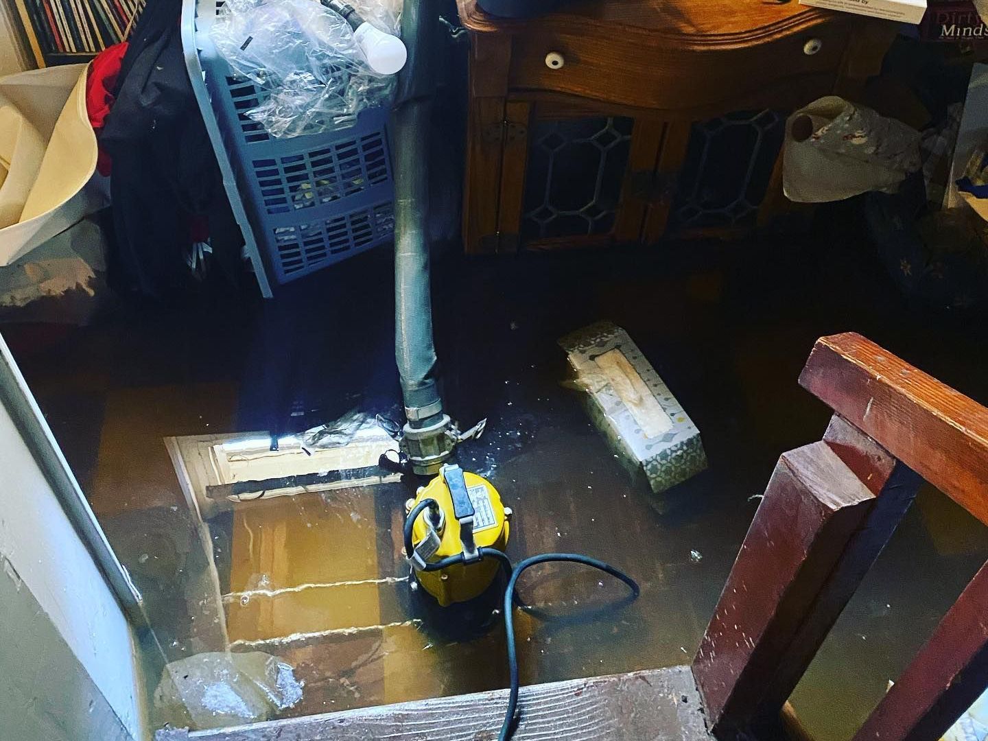 steps to take immediately after floor water damage to your home or business on Long Island
