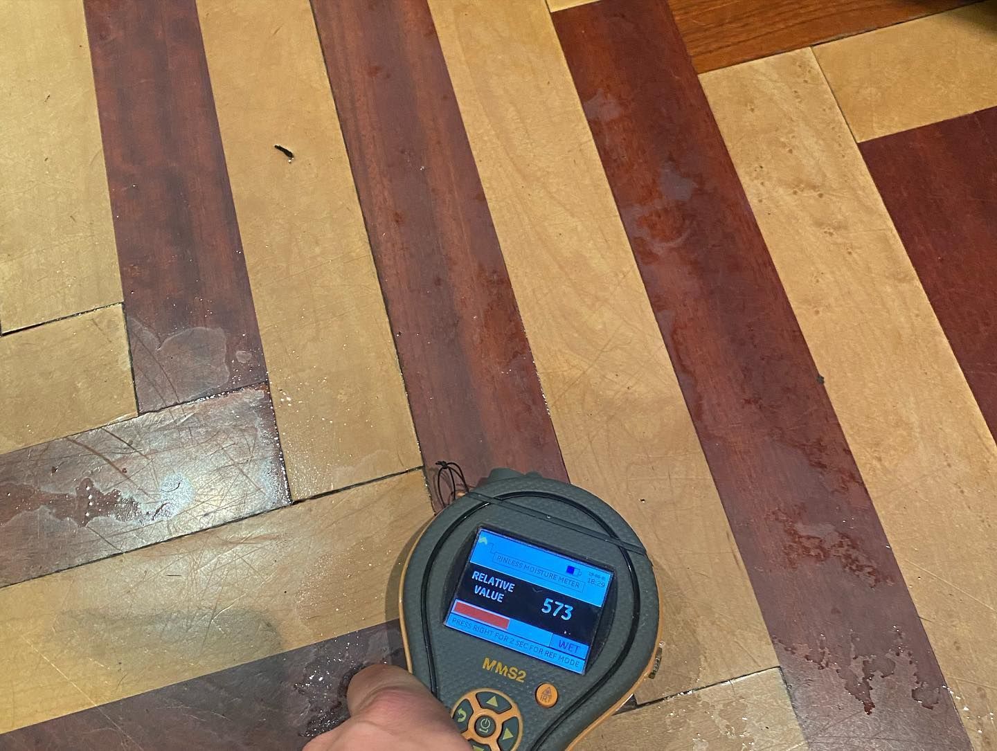 hardwood floor drying Long Island
