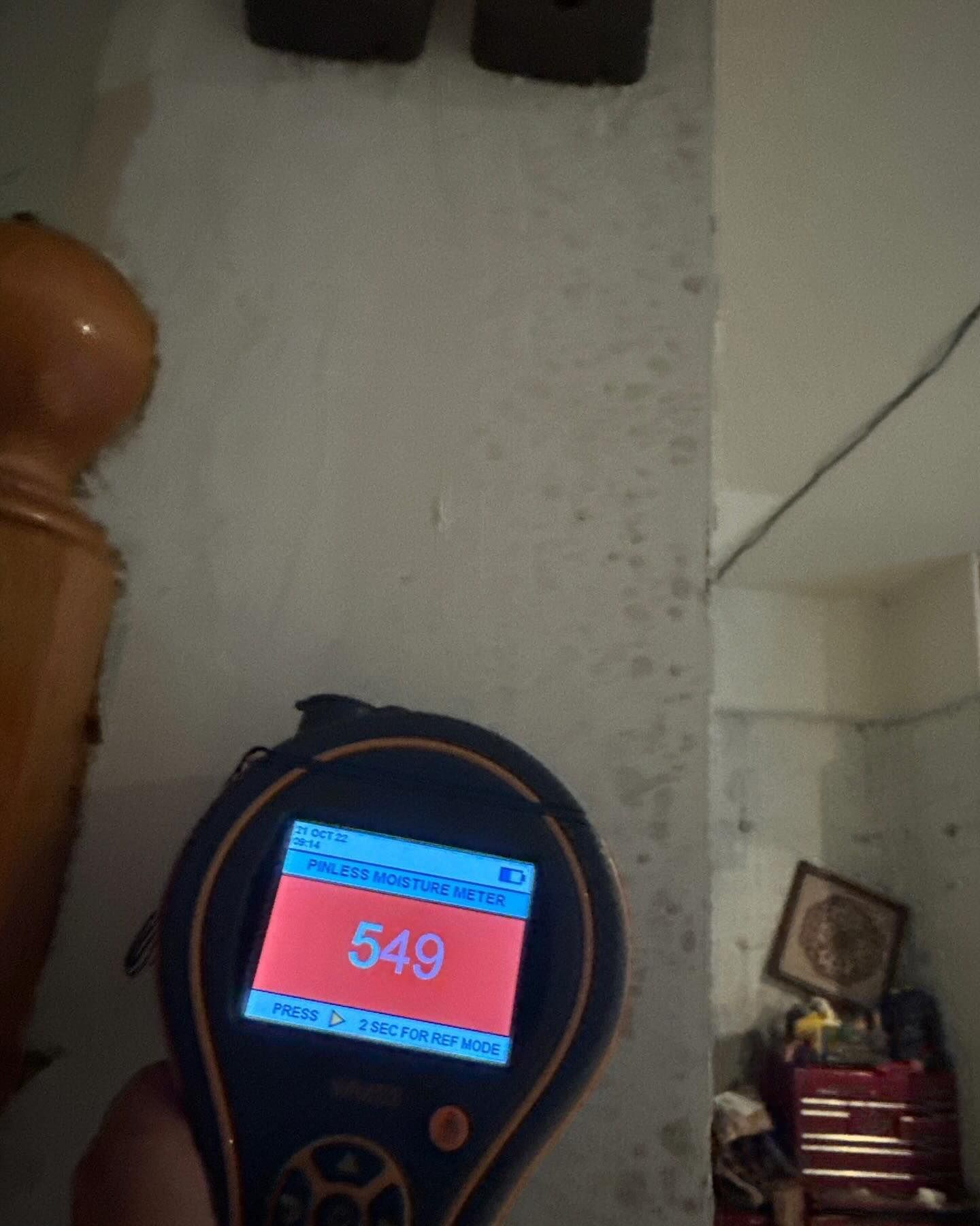 moisture reading at home on Long Island