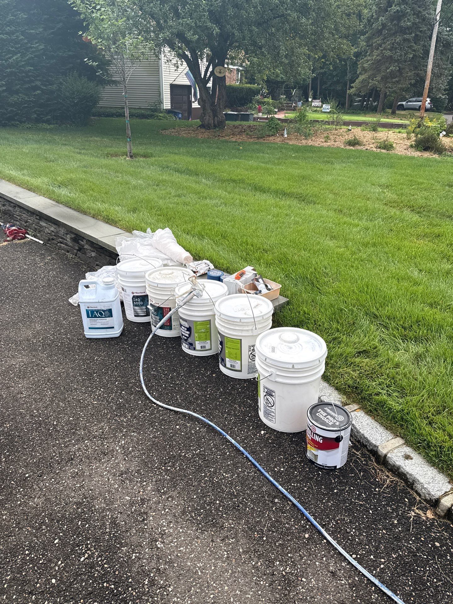 mold encapsulation paint at a home in Melville New York
