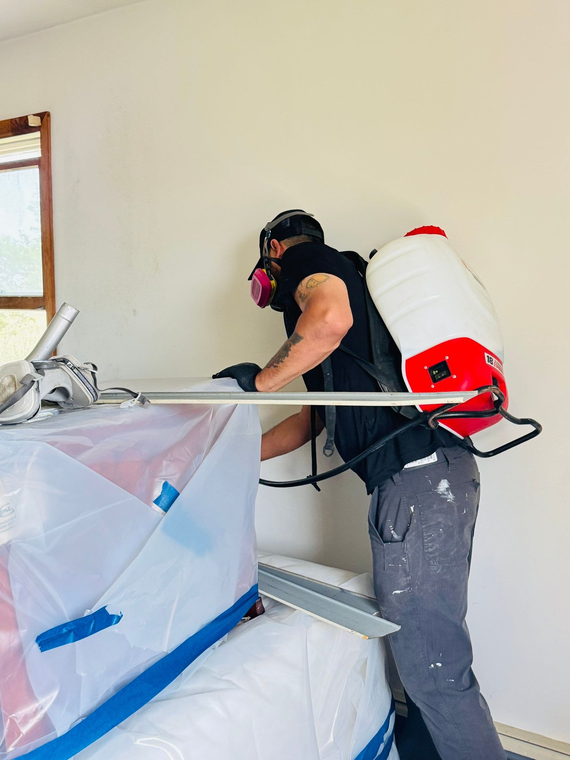 IICRC Mold Remediation at home in Shirley New York.