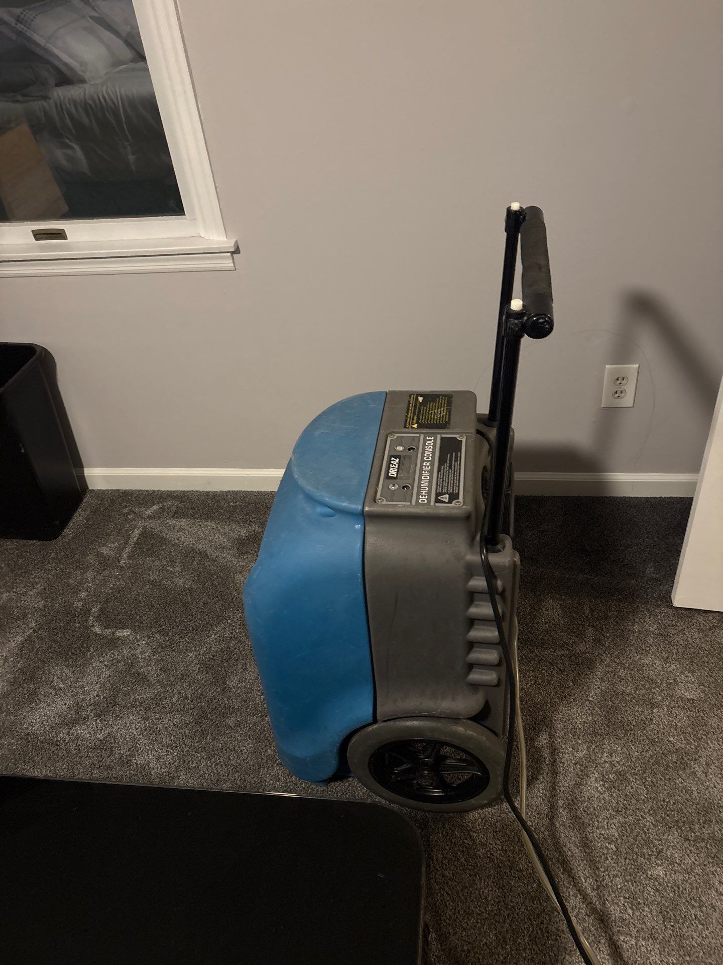 Drying and dehumidifying equipment at a home in Patchogue NY