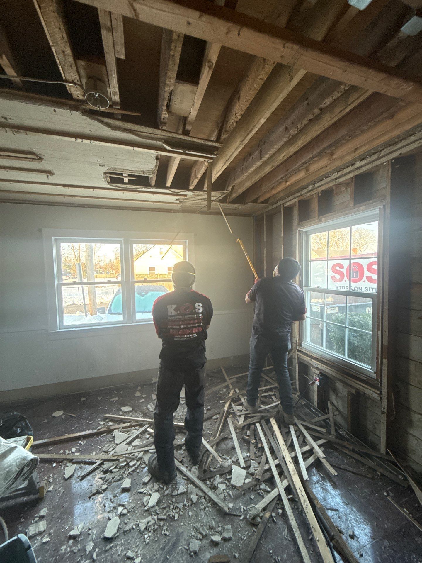 Emergency water damage restoration at home in Patchogue NY