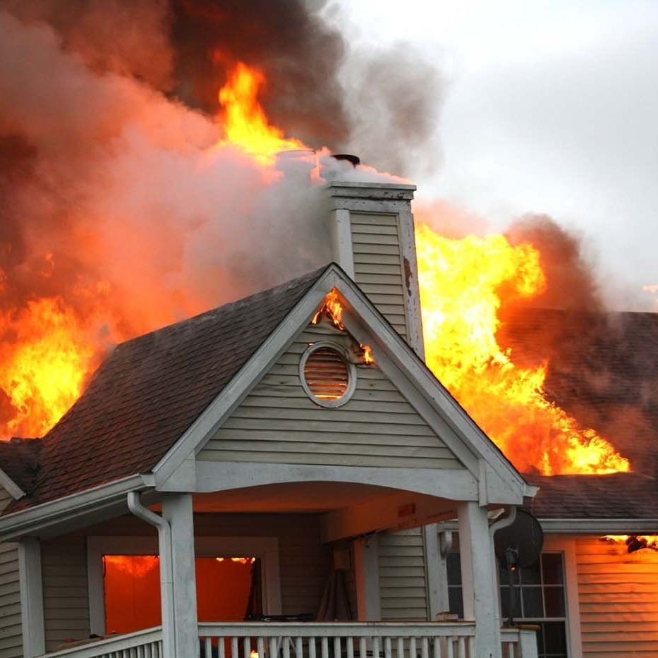 Fire damage restoration services on Long Island by K.O.S. Restoration
