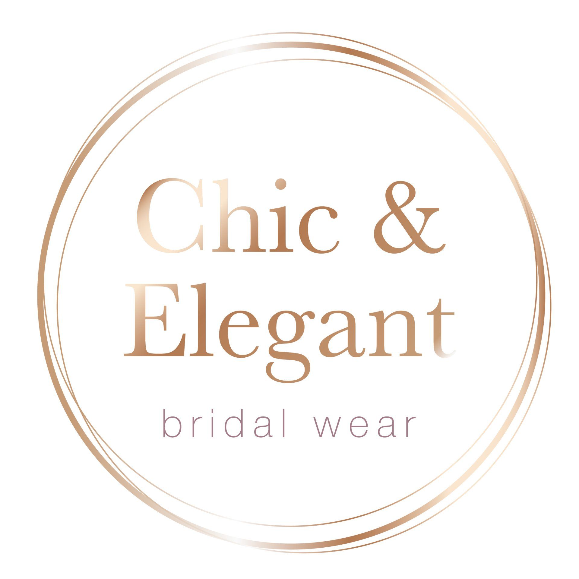 Chic and elegant bridal wear and accessories logo