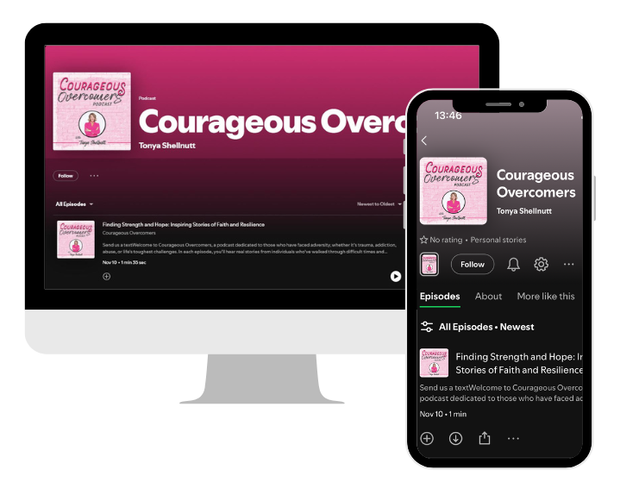 Courageous Overcomers Podcast Spotify