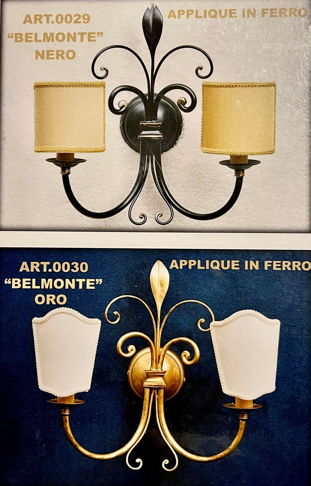 Lampadario in ferro