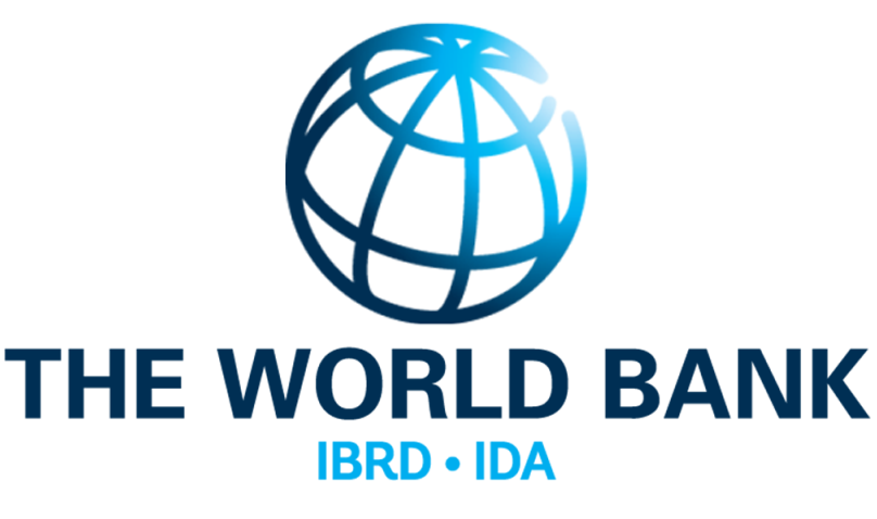 The World Bank logo with blue globe icon and text “THE WORLD BANK” and “IBRD • IDA”