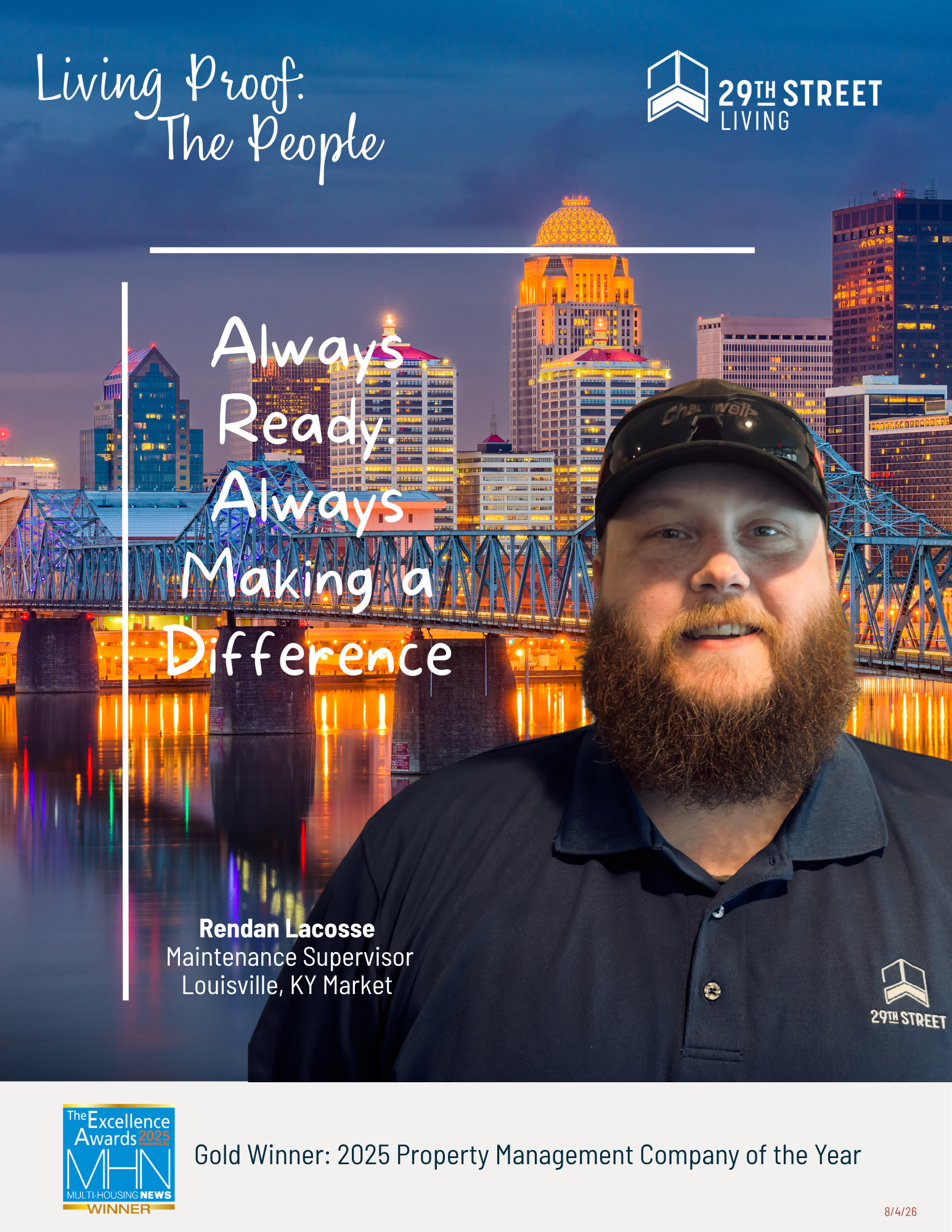 Living Proof: The People - Rendan Lacosse