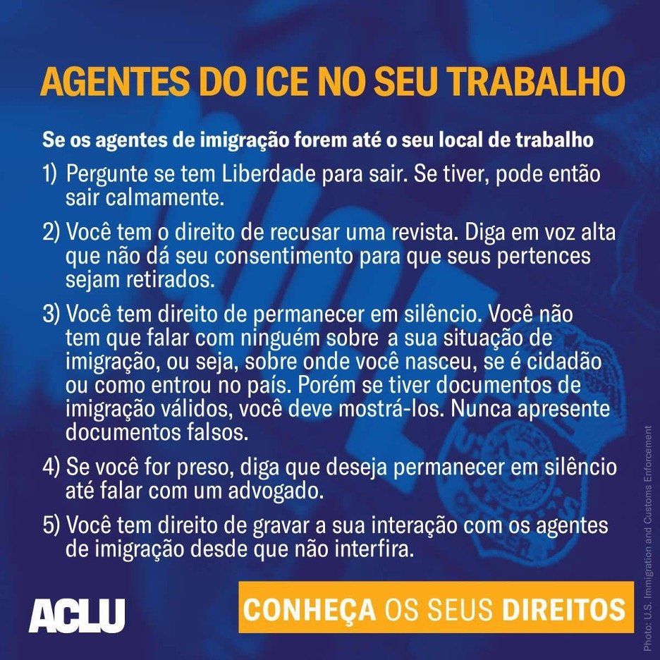 agentes do ice no sue trabalho