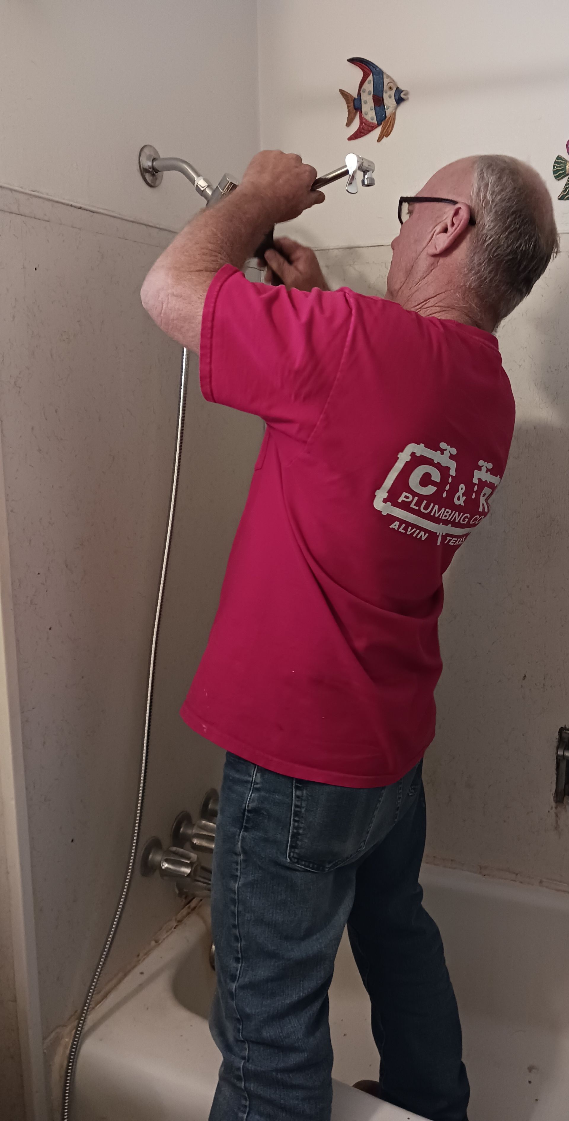 Shower Head Installation
