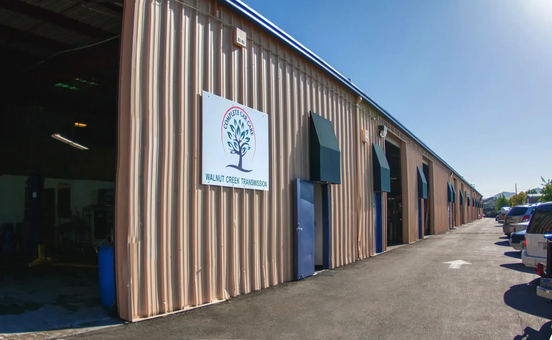 Garage Outside | Walnut Creek Transmission