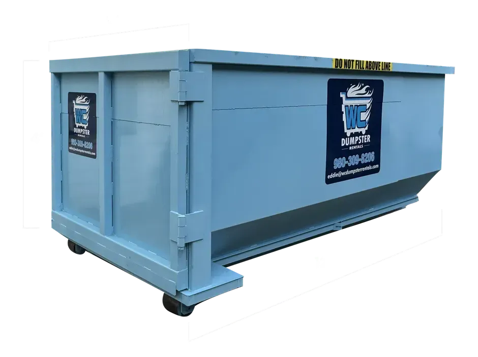 15-yard dump trailer rental for garage and yard cleanouts