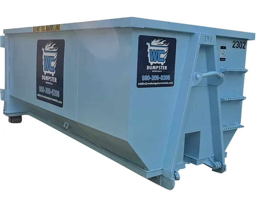 20-yard dumpster rental for home renovations and roofing projects