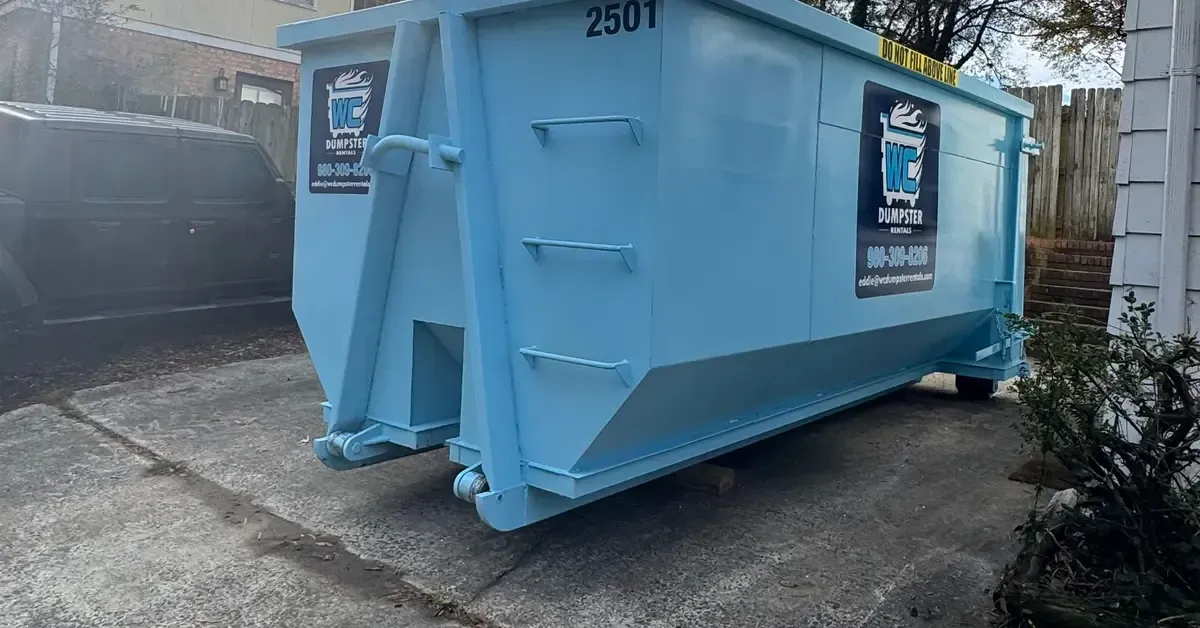 Dumpster Rental Home Renovation Charlotte NC
