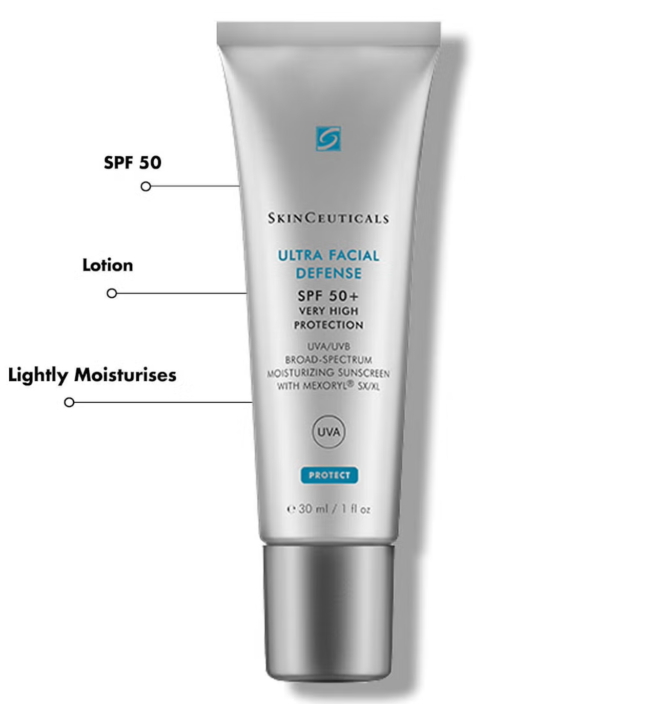 A Tube of Skinceuticals Ultra Facial Defense SPF 50 — Mackay Skin Clinic in North Mackay, QLD