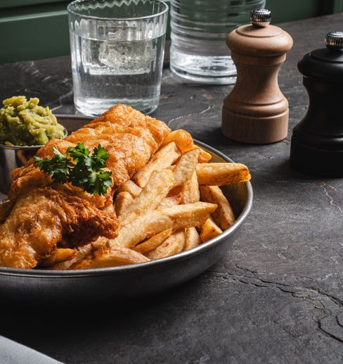 Fish & chips.