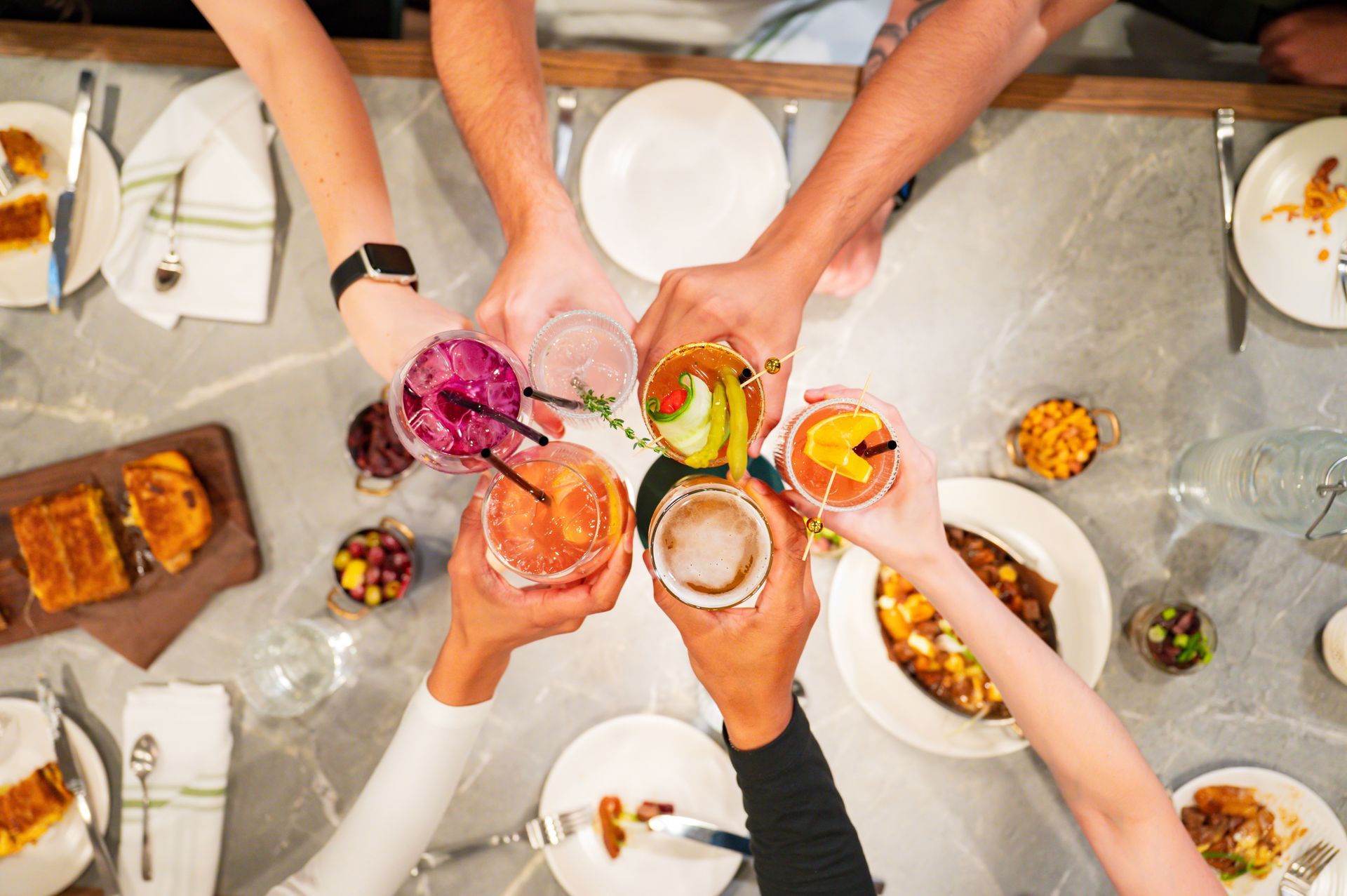 Table toasting
