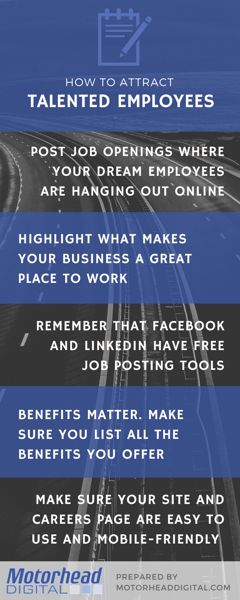 How to attract talented employees key points