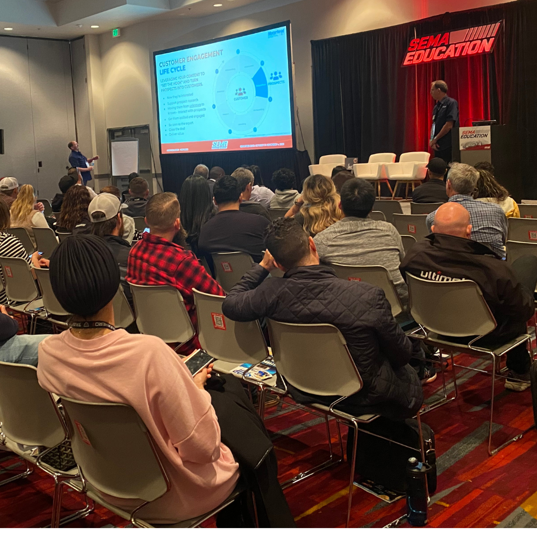 CLICK TO VIEW VIDEO SEMA SHOW SESSION Why Ignoring Your Website and Online Presence Is Costing You Money - SEMA Show Session image