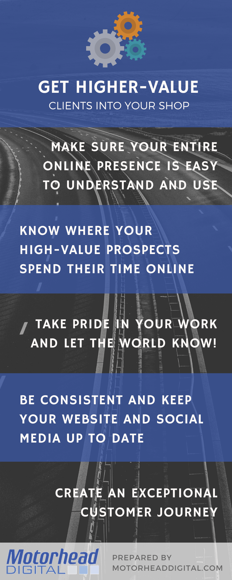 Get higher value infographic