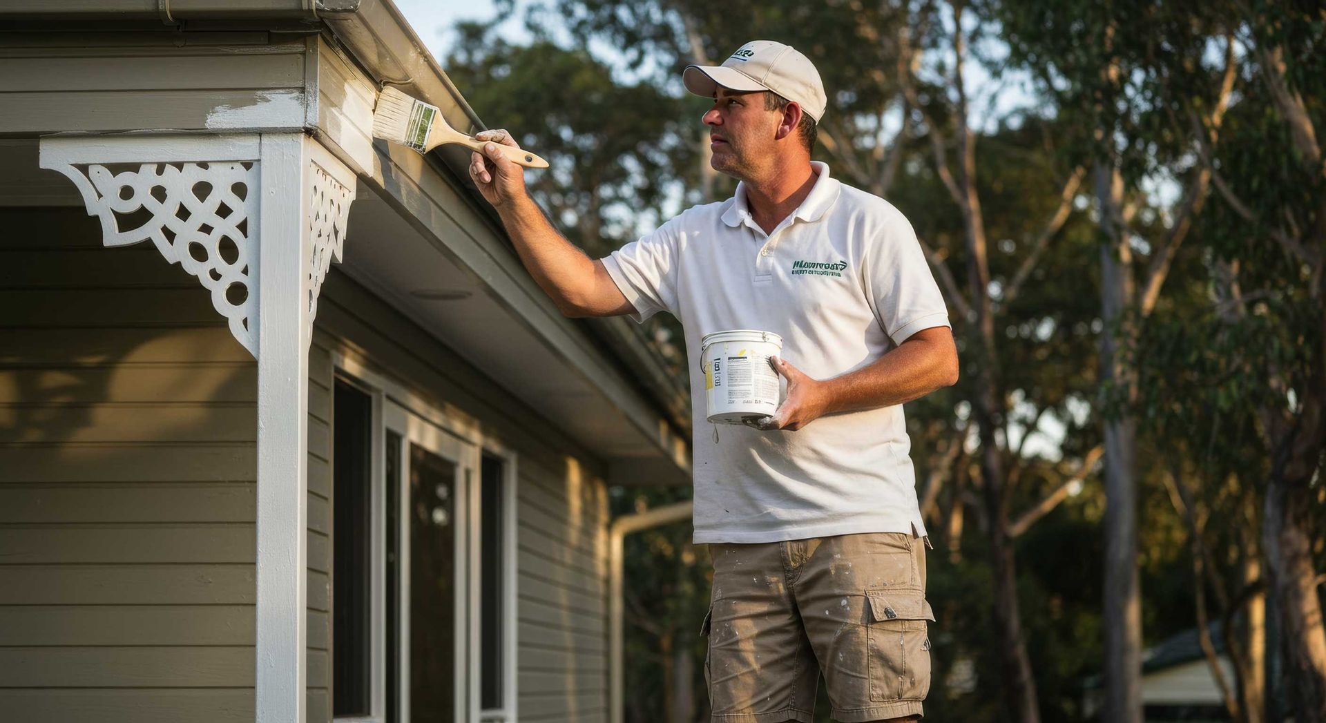 Professional Exterior Paint Finish on a Weatherboard Home in Hervey Bay