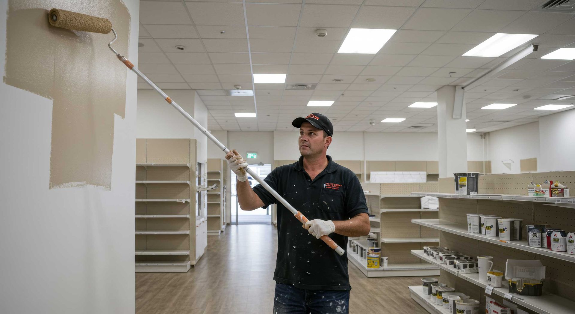 Retail Shopfront Repaint Project in Hervey Bay