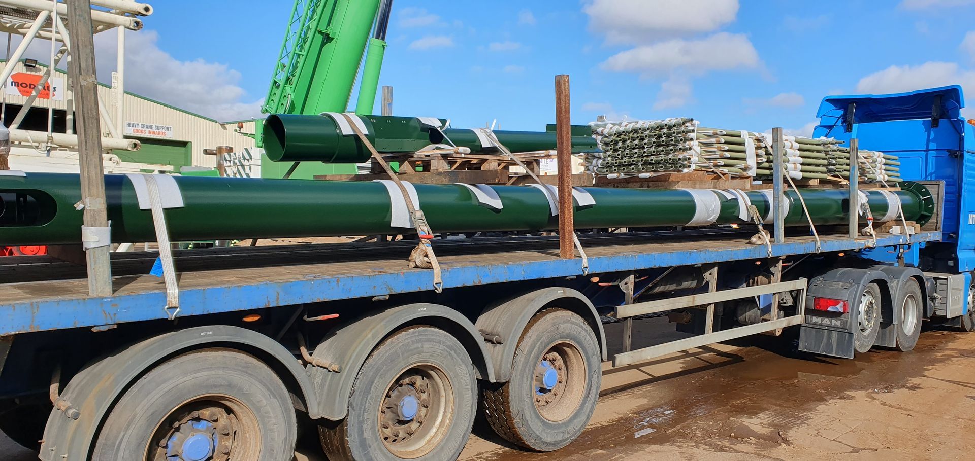 Spraying 5g posts