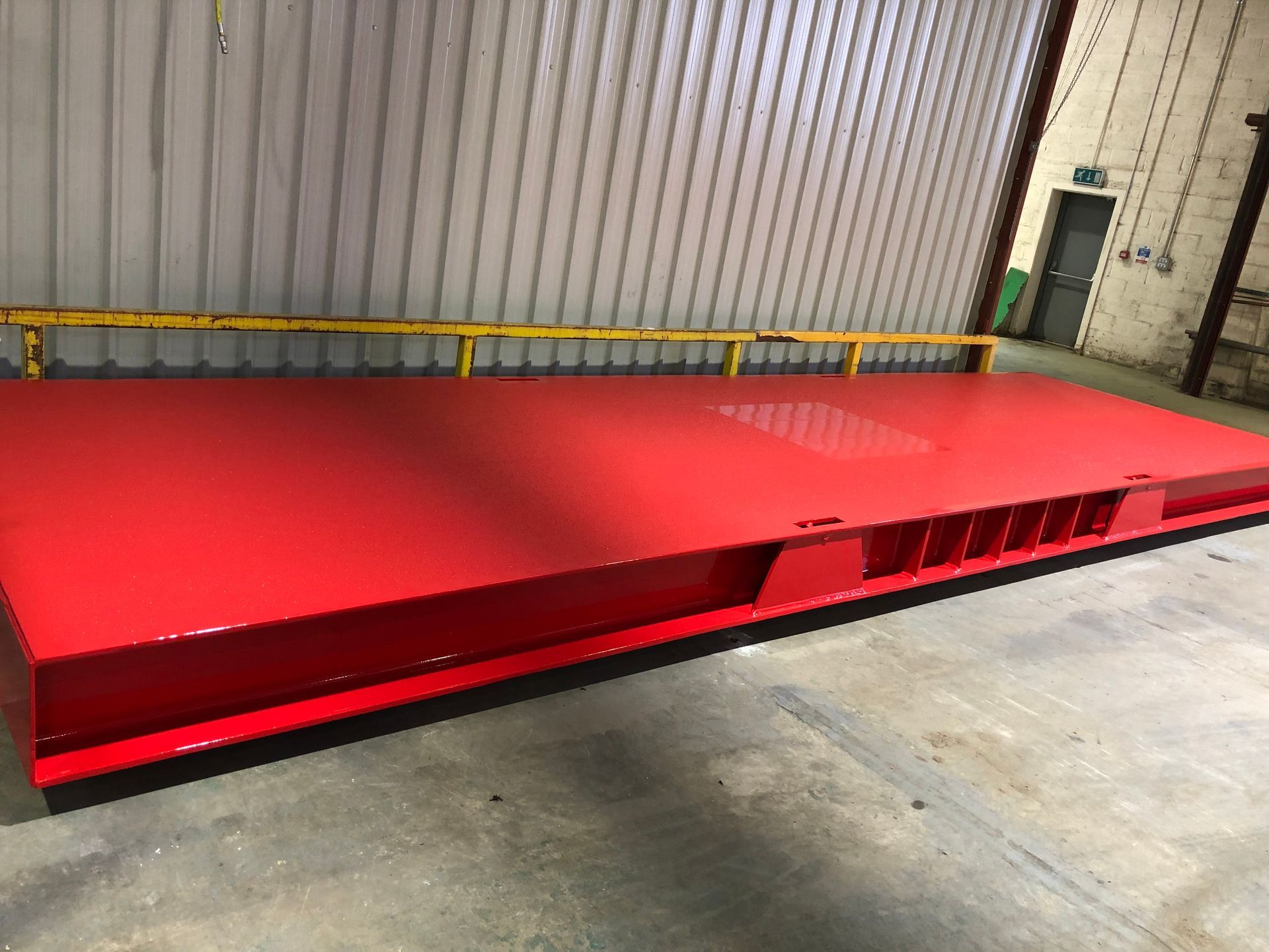 Spraying crane mats