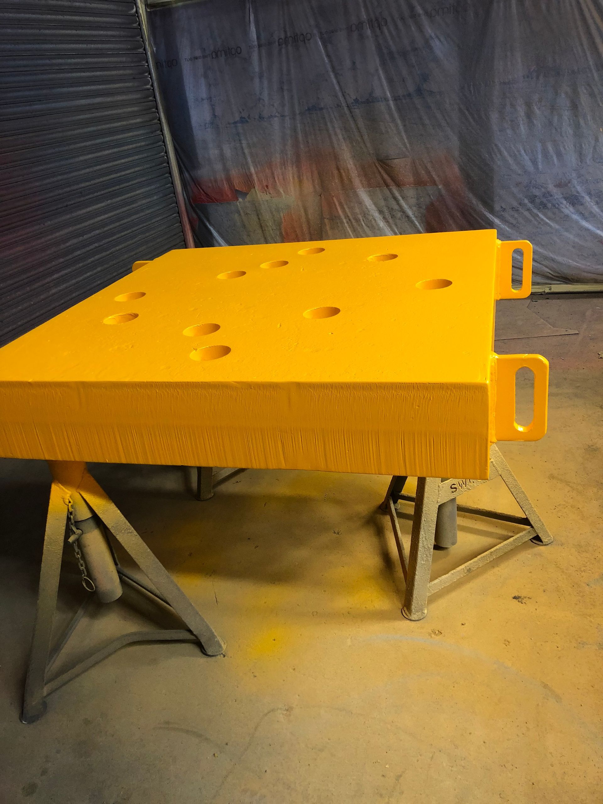 Painting the ballast
