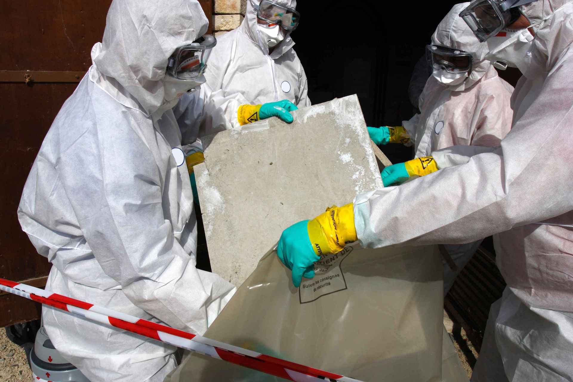 Removing materials containing some asbestos | Rye, VIC | Reg Chadwick Demolitions