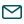 A pixel art envelope icon on a white background.