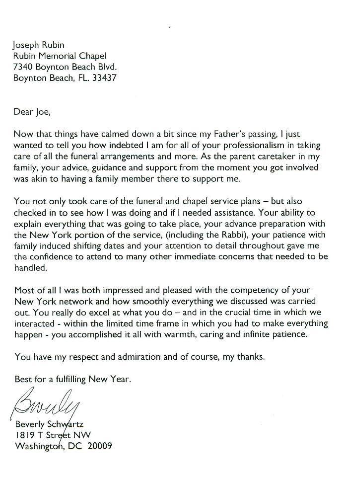 Typewritten and signed letter on white paper with handwritten dates and signature.