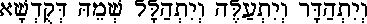 Black Hebrew text with decorative marks on a white background