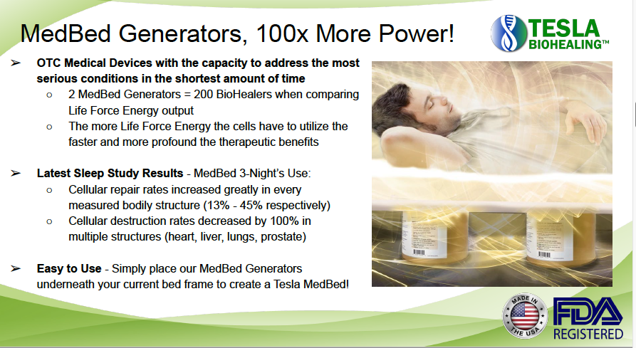 Slide promoting 