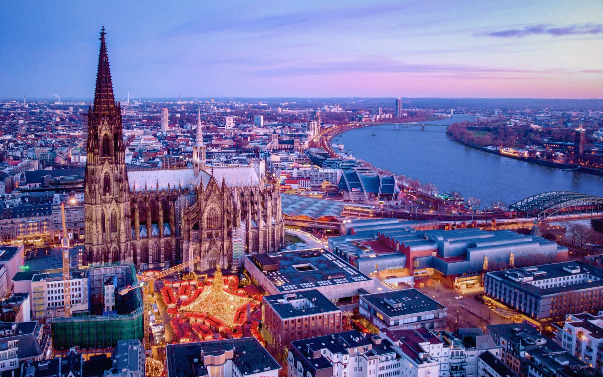 Cologne, Germany at Christmas