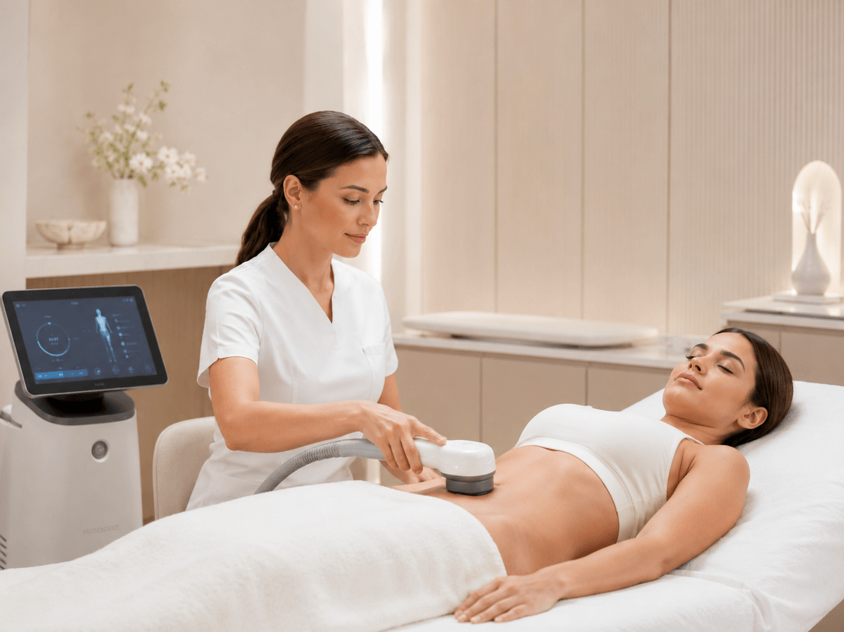 Body contouring and RF skin tightening